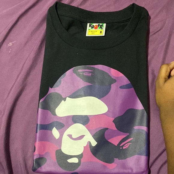 bape shirt size M